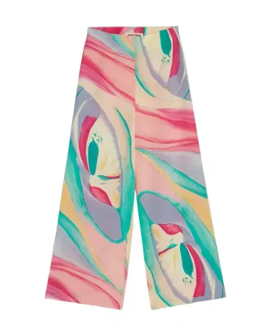 Emporio Sirenuse Stephan Pants in Orchidea Silk | Thumbnail 1