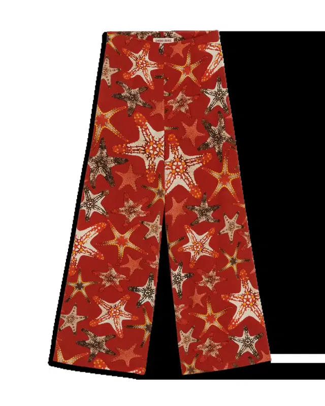 Stephan Pants In Starfish Print