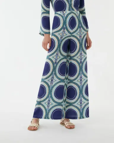 Emporio Sirenuse Stephan Trousers in Solaris Print | Thumbnail 3