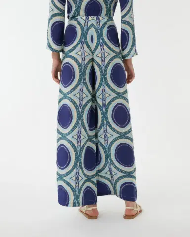 Emporio Sirenuse Stephan Trousers in Solaris Print | Thumbnail 4
