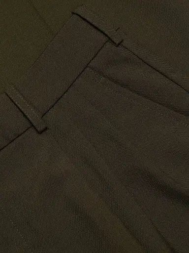 Ronny Kobo Women's Soprano Wool-Blend Pants - Olive Green - Size 4 | Thumbnail 7