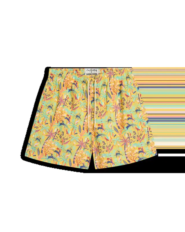 Emporio Sirenuse Swim Trunks in Louis Barthélemy Print