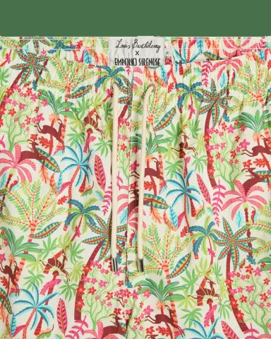Emporio Sirenuse Swim Trunks in Louis Barthélemy Print | Thumbnail 5