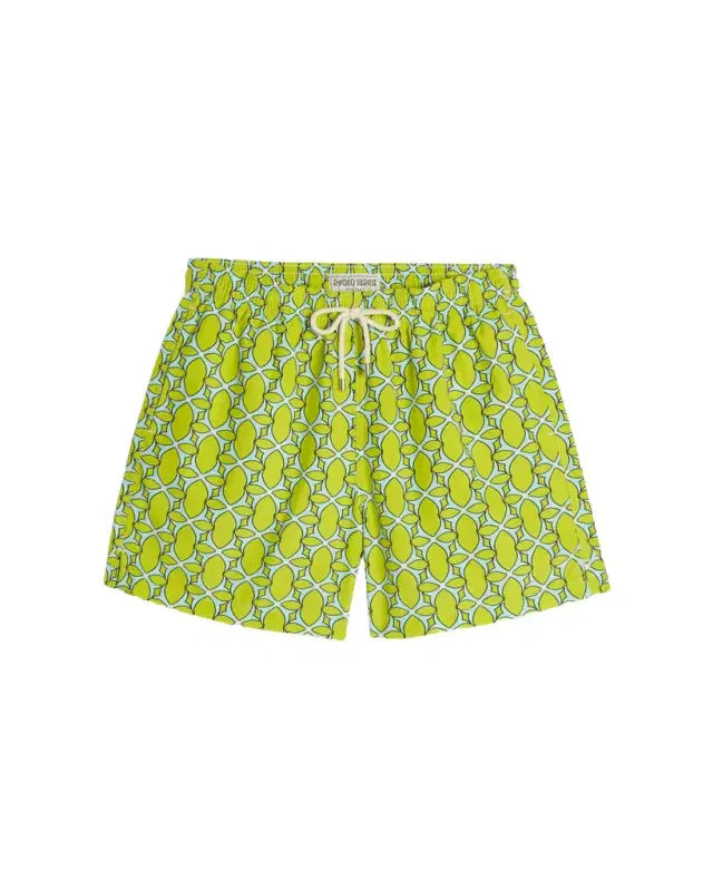 Emporio Sirenuse Tales Lace Swim Trunks