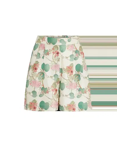 Emporio Sirenuse Tamu Shorts in Dragonfly Print | Thumbnail 2 Emporio Sirenuse Tamu Shorts in Dragonfly Print | Thumbnail 2