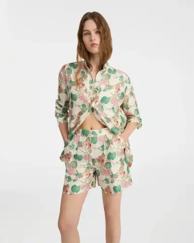 Emporio Sirenuse Tamu Shorts in Dragonfly Print | Thumbnail 3 Emporio Sirenuse Tamu Shorts in Dragonfly Print | Thumbnail 3