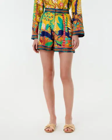 Emporio Sirenuse Tamu Shorts in Louis Barthélemy Print | Thumbnail 3