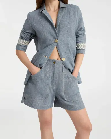 Emporio Sirenuse Teia Shorts | Thumbnail 6