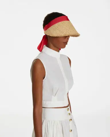 Emporio Sirenuse The Mae Visor | Thumbnail 2 Emporio Sirenuse The Mae Visor | Thumbnail 2