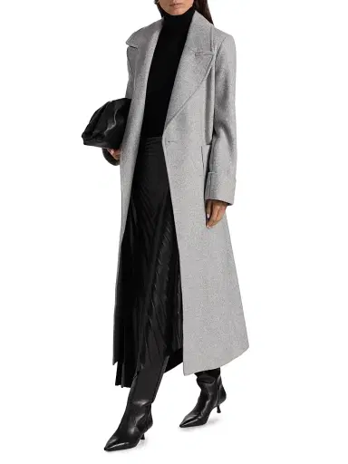 Mercer Collective Women's Belted Wool-Blend Coat | Thumbnail 2