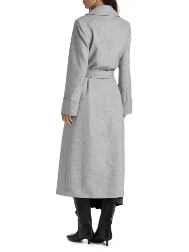 Mercer Collective Women's Belted Wool-Blend Coat | Thumbnail 5