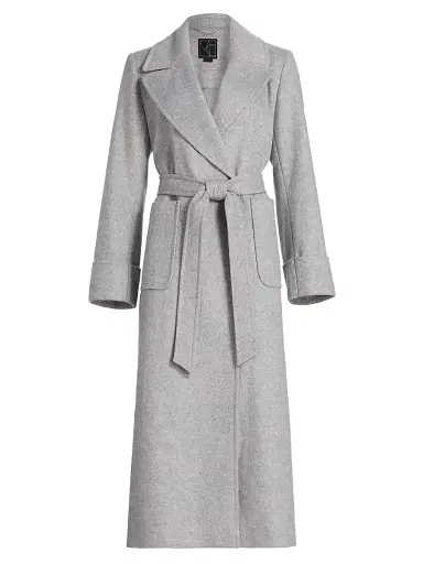 Mercer Collective Women's Belted Wool-Blend Coat | Thumbnail 1