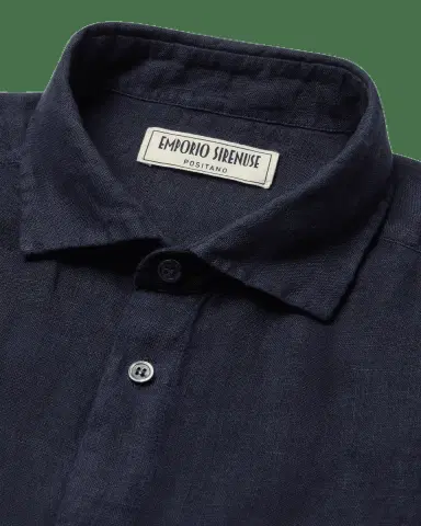 Emporio Sirenuse Unisex Linen Shirt | Thumbnail 2 Emporio Sirenuse Unisex Linen Shirt | Thumbnail 2