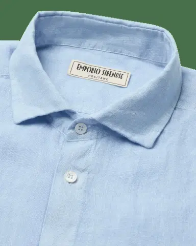 Emporio Sirenuse Unisex Linen Shirt | Thumbnail 2 Emporio Sirenuse Unisex Linen Shirt | Thumbnail 2