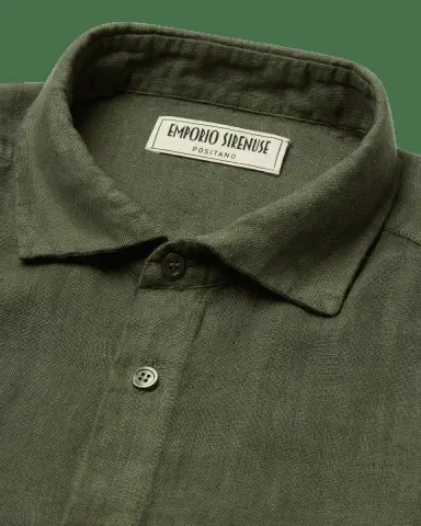 Emporio Sirenuse Unisex Linen Shirt | Thumbnail 14 Emporio Sirenuse Unisex Linen Shirt | Thumbnail 14