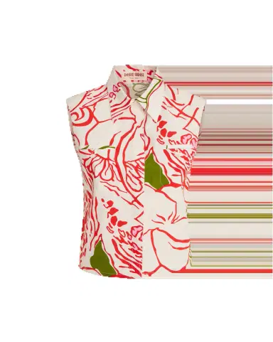 Emporio Sirenuse Ylenia Top in Calypso Print | Thumbnail 5 Emporio Sirenuse Ylenia Top in Calypso Print | Thumbnail 5