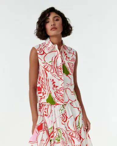 Emporio Sirenuse Ylenia Top in Calypso Print | Thumbnail 5 Emporio Sirenuse Ylenia Top in Calypso Print | Thumbnail 5