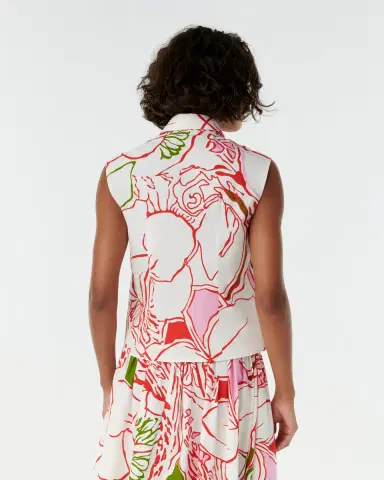 Emporio Sirenuse Ylenia Top in Calypso Print | Thumbnail 8 Emporio Sirenuse Ylenia Top in Calypso Print | Thumbnail 8