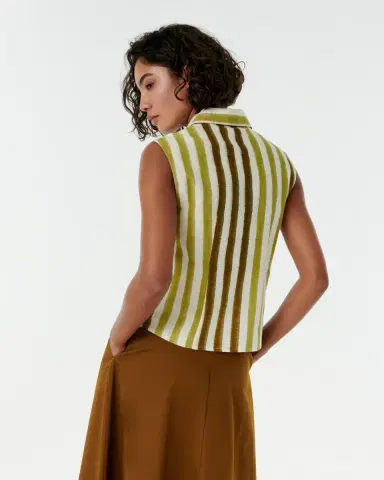 Emporio Sirenuse Ylenia Top in Ikat Stripes | Thumbnail 9 Emporio Sirenuse Ylenia Top in Ikat Stripes | Thumbnail 9