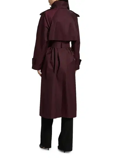 Mercer Collective Women's Cotton-Blend Poplin Trench Coat | Thumbnail 5 Mercer Collective Women's Cotton-Blend Poplin Trench Coat | Thumbnail 5
