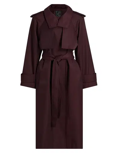 Mercer Collective Women's Cotton-Blend Poplin Trench Coat | Thumbnail 1 Mercer Collective Women's Cotton-Blend Poplin Trench Coat | Thumbnail 1