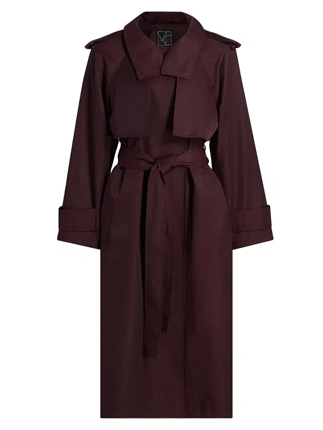 Mercer Collective Women's Cotton-Blend Poplin Trench Coat