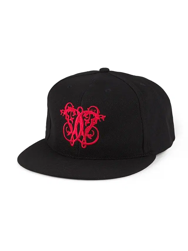 Willy Chavarria Men's Insignia Embroidered Cap - Black