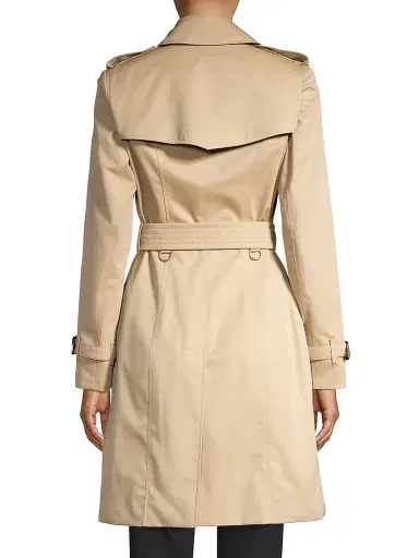 Burberry Women's Chelsea Belted Double-Breasted Coat - Honey - Size 16 | Thumbnail 5 Burberry Women's Chelsea Belted Double-Breasted Coat - Honey - Size 16 | Thumbnail 5