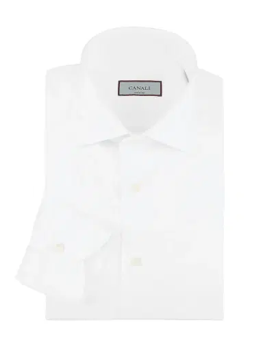 Canali Men's Textured Modern-Fit Dress Shirt | Thumbnail 1 Canali Men's Textured Modern-Fit Dress Shirt | Thumbnail 1