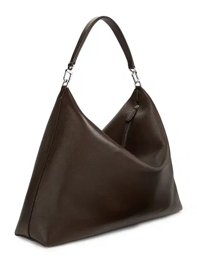 Toteme Women's Grainy-Leather Scoop Tote - Pepper | Thumbnail 3