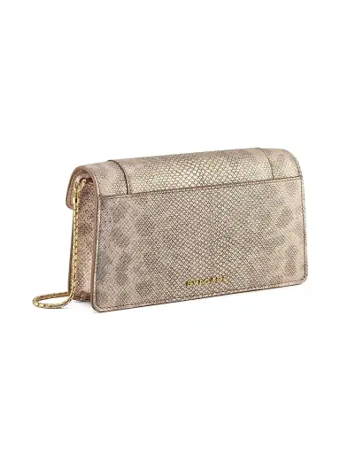 BVLGARI Women's Serpenti Forever Snakeskin-Embossed Leather Pochette - Milky Opal | Thumbnail 3