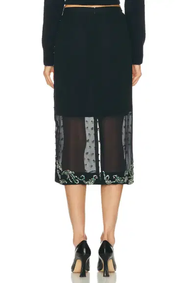 Dries Van Noten Sokna Skirt | Thumbnail 4