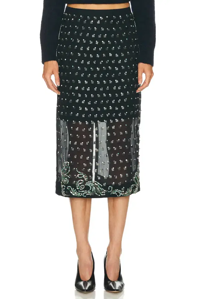 Dries Van Noten Sokna Skirt