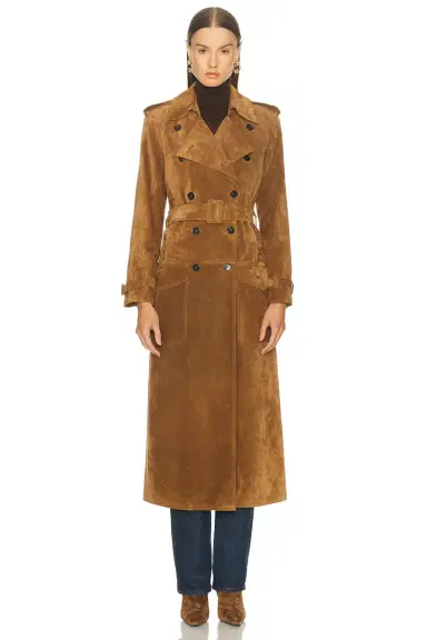 Saint Laurent Long Trench | Thumbnail 2