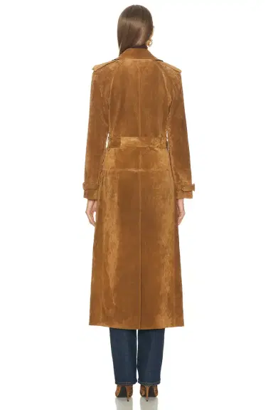 Saint Laurent Long Trench | Thumbnail 4