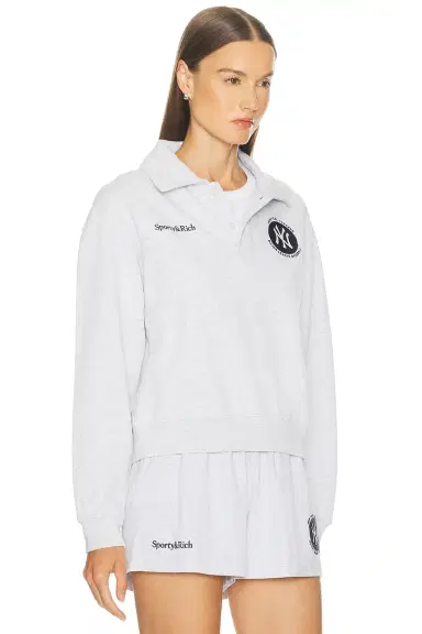 Sporty & Rich X NY Yankees World Series Polo Sweater | Thumbnail 2