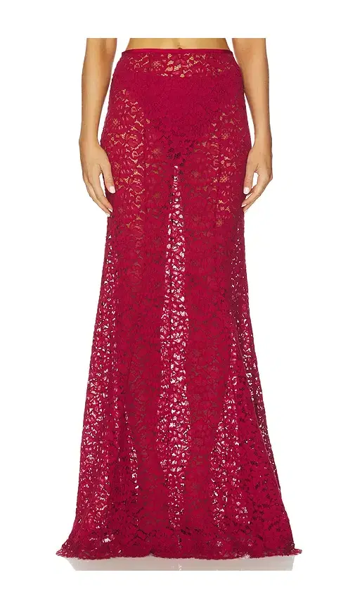 L'Academie Zelie Maxi Skirt