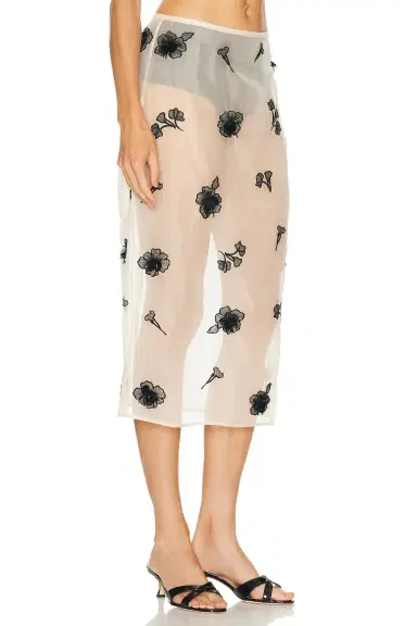 L'Academie Minah Midi Skirt | Thumbnail 2