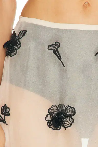 L'Academie Minah Midi Skirt | Thumbnail 6