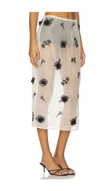 L'Academie Minah Midi Skirt | Thumbnail 8