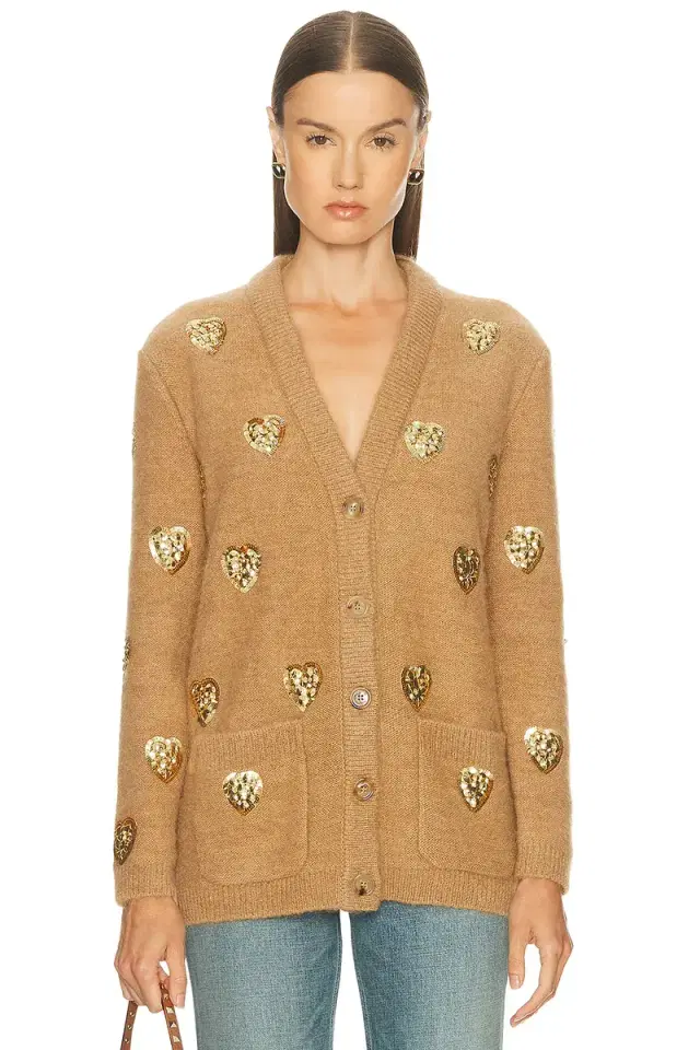 Valentino Embroidered Cardigan