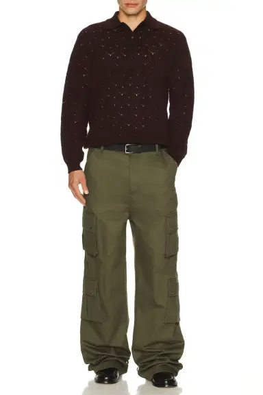 vowels Eyelet Polo | Thumbnail 4 vowels Eyelet Polo | Thumbnail 4