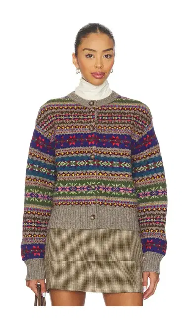 Polo Ralph Lauren Fair Isle Buttoned Cardigan | Thumbnail 1