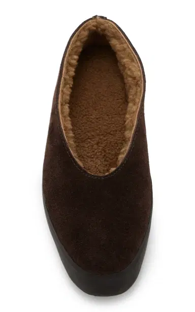 Le Monde Béryl Apres Sci Shearling Flats - Brown | Thumbnail 5 Le Monde Béryl Apres Sci Shearling Flats - Brown | Thumbnail 5