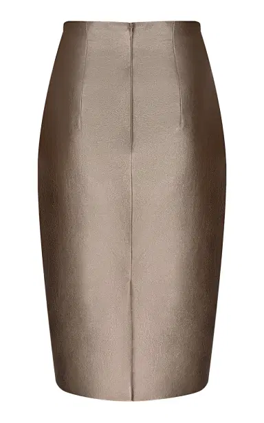 ANDRES OTALORA Susurros Pencil Leather Skirt | Thumbnail 3 ANDRES OTALORA Susurros Pencil Leather Skirt | Thumbnail 3