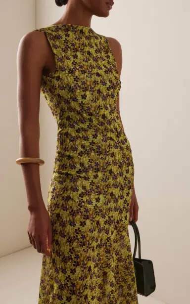 SIEDRÉS Fens Floral Mesh Maxi Dress | Thumbnail 2 SIEDRÉS Fens Floral Mesh Maxi Dress | Thumbnail 2