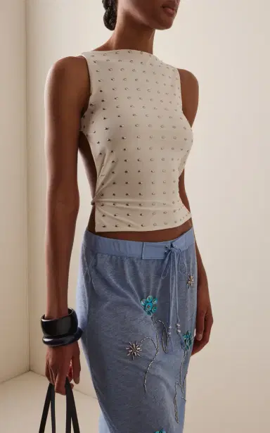 SIEDRÉS Zelna Studded Top | Thumbnail 2