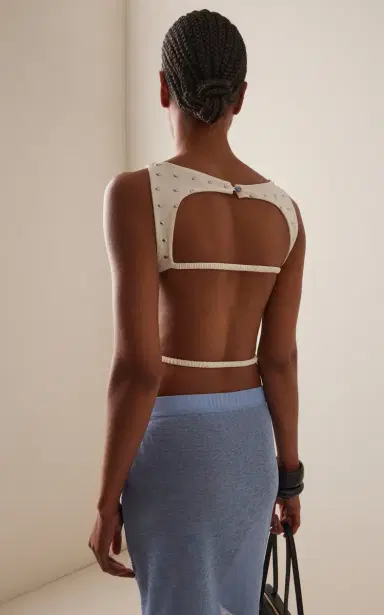 SIEDRÉS Zelna Studded Top | Thumbnail 4