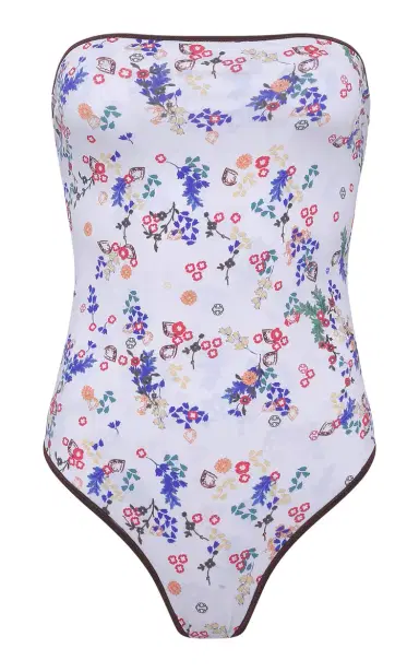 SIEDRÉS Lior Strapless One-Piece Swimsuit | Thumbnail 1