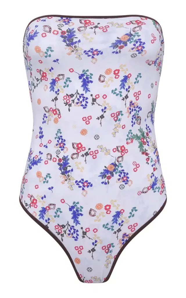SIEDRÉS Lior Strapless One-Piece Swimsuit